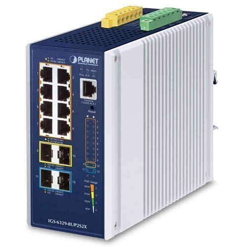 DIN-rail Managed Ethernet Switches