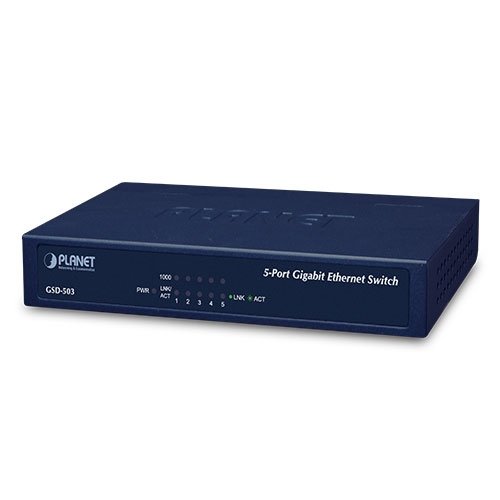 Коммутатор Ethernet (5 портов 10/100/1000BASE-T, настольный)