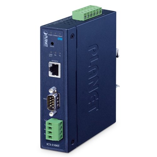 Промышленный сервер последовательного порта (1 порт RS232/RS422/RS485, IP30)