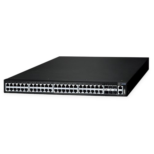 Управляемый коммутатор Ethernet (L3, 48 портов 10/100/1000T, 6 порта 10G SFP+, stackable)