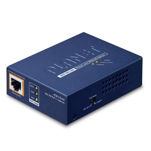 Инжектор PoE++ (1 порт 10Gbps 802.3bt, 95 Вт)