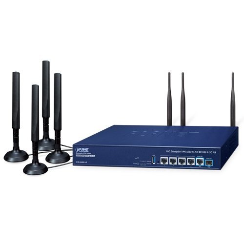 Сотовый шлюз 5G (Wi-Fi 7, два 10G VPN, 4 порта 10/100/1000T)
