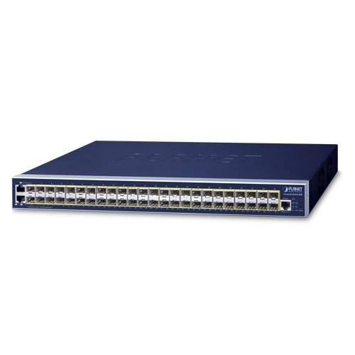 Управляемый коммутатор Ethernet (L3, 46 портов 100/1000BASE-X SFP, 2 комбо-порта TP/SFP, 4 порта 10G SFP+)